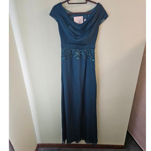 Jade by Jasmine Elegant Gown Special Occasion Bridesmaid Prom Dress Size 2 - Picture 6 of 16